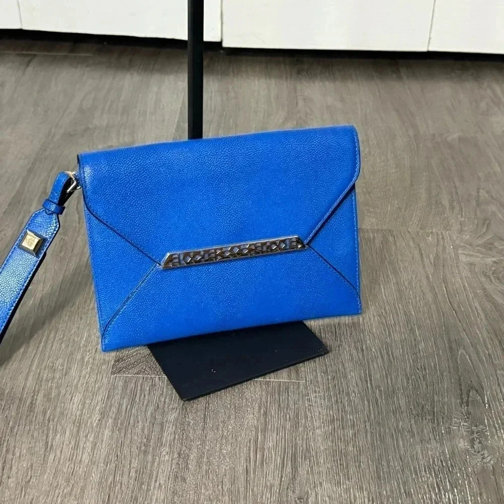 Stella & Dot Blue Wristlet